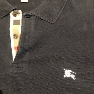 Burberry (Brit) Men's Short Sleeve Polo. Size: L